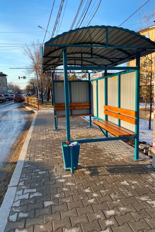 Наводить порядок на остановках в Хабаровске будут три года